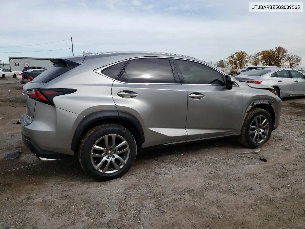 2016 Lexus Nx 200T Base VIN: JTJBARBZ5G2089565 Lot: 76902914