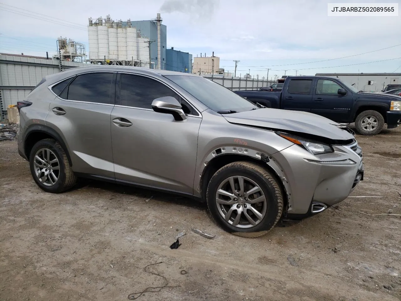 2016 Lexus Nx 200T Base VIN: JTJBARBZ5G2089565 Lot: 76902914