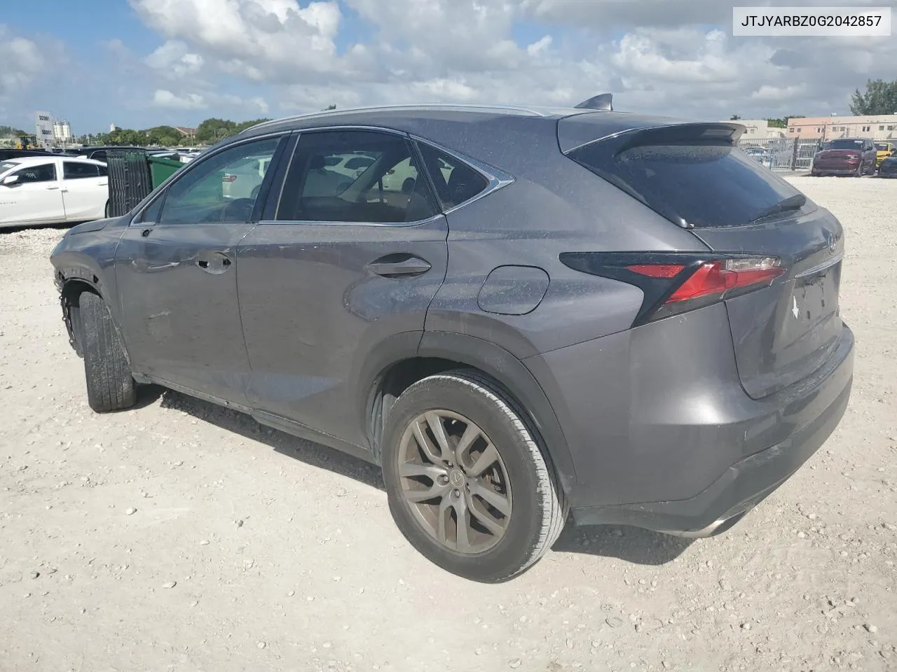 2016 Lexus Nx 200T Base VIN: JTJYARBZ0G2042857 Lot: 77217154