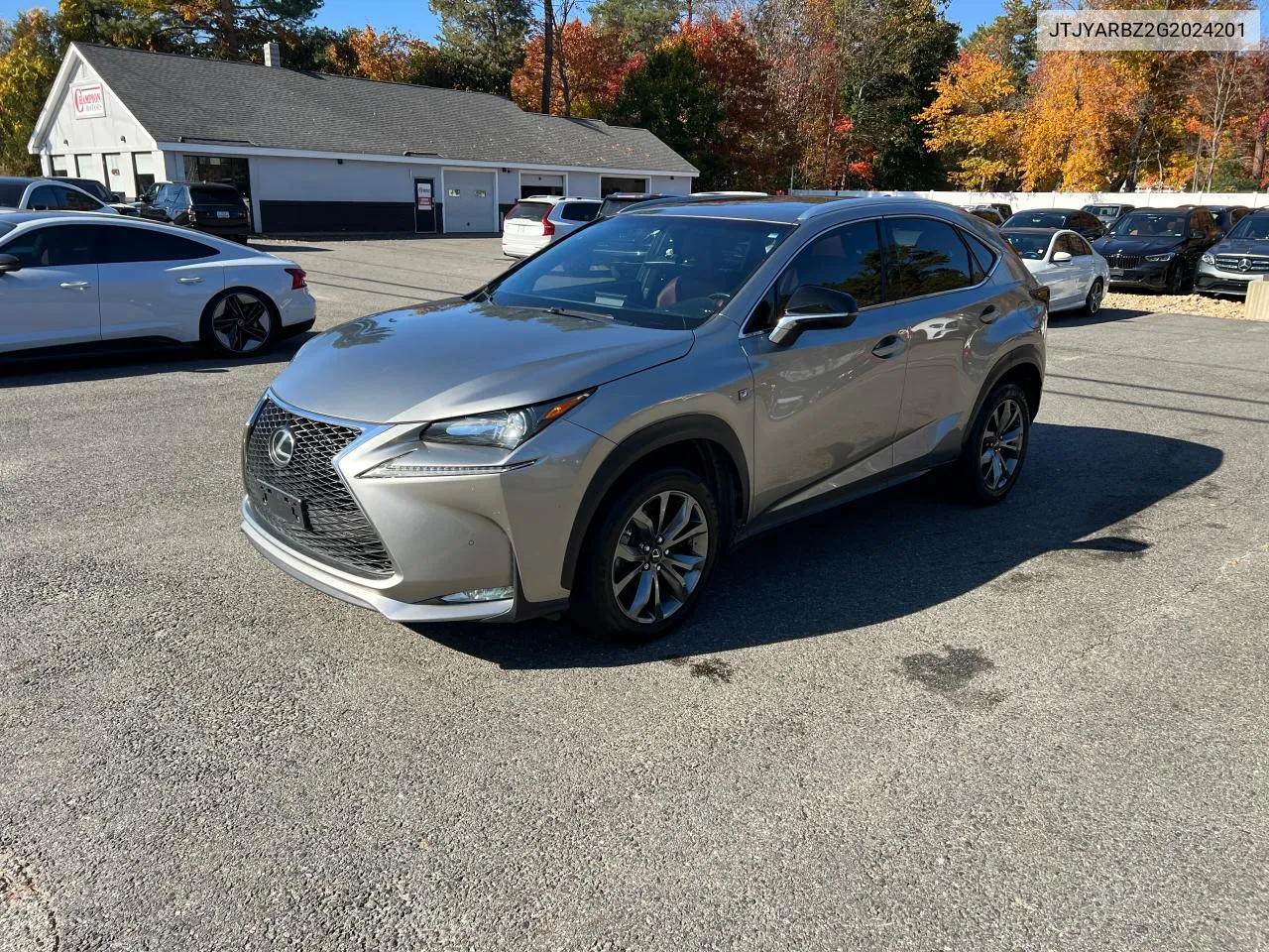 2016 Lexus Nx 200T Base VIN: JTJYARBZ2G2024201 Lot: 77414304