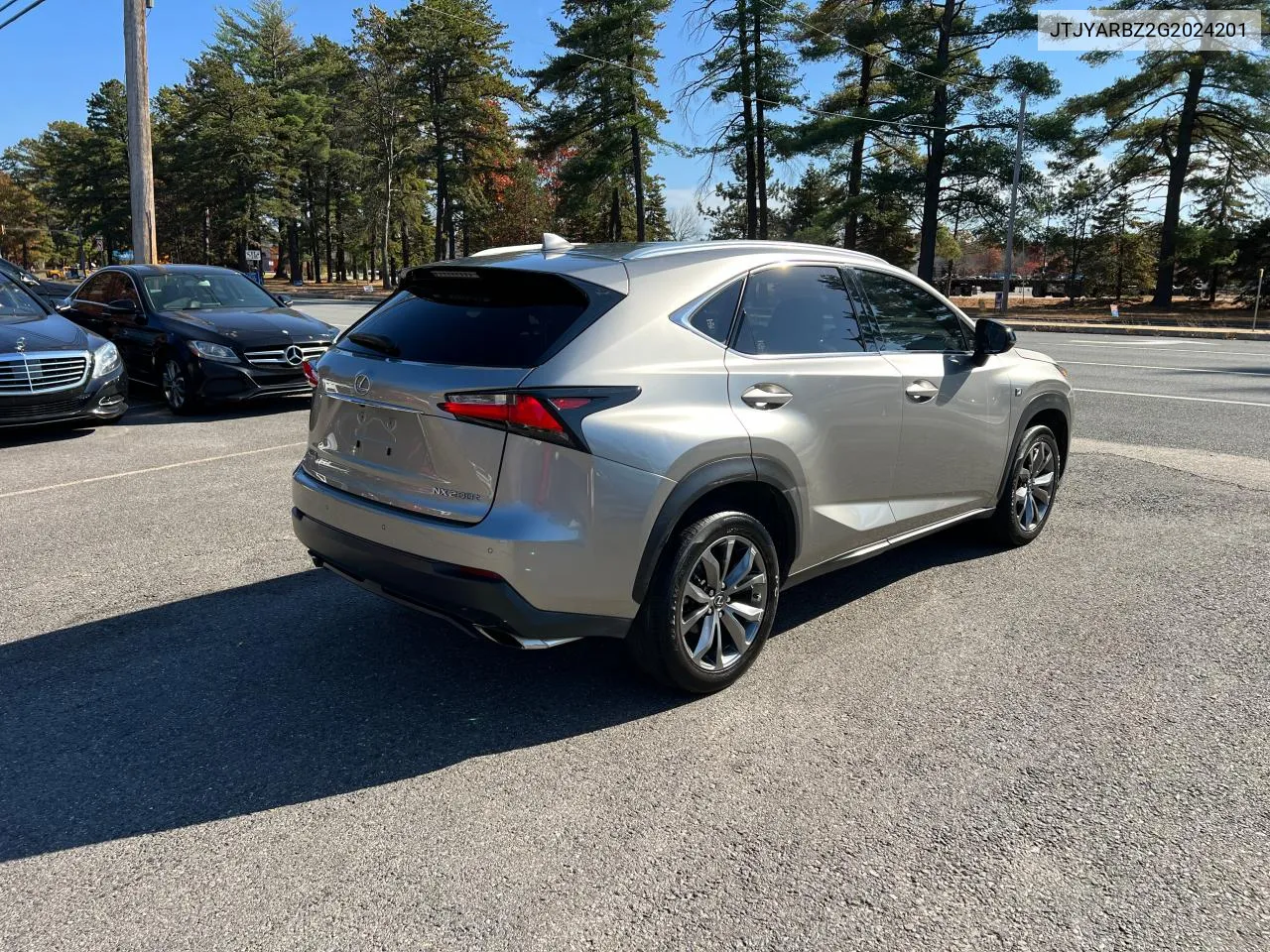 2016 Lexus Nx 200T Base VIN: JTJYARBZ2G2024201 Lot: 77414304