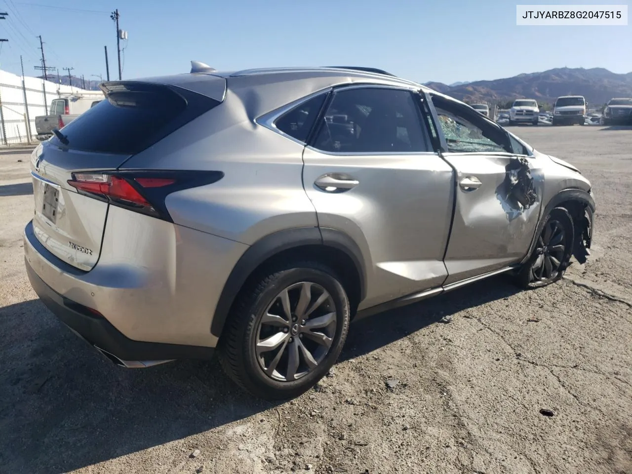 JTJYARBZ8G2047515 2016 Lexus Nx 200T Base