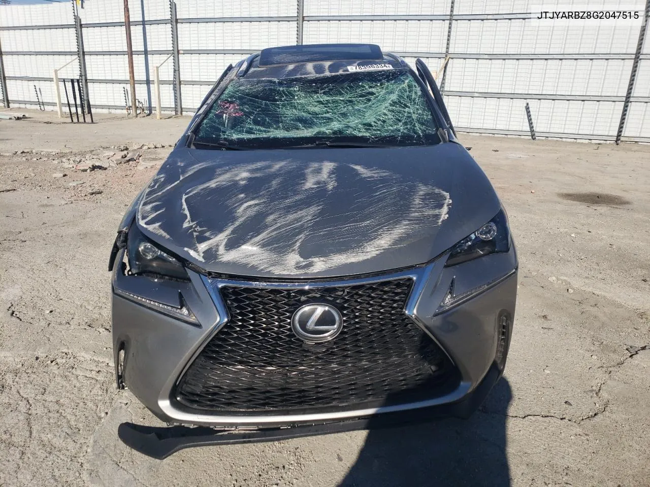 JTJYARBZ8G2047515 2016 Lexus Nx 200T Base