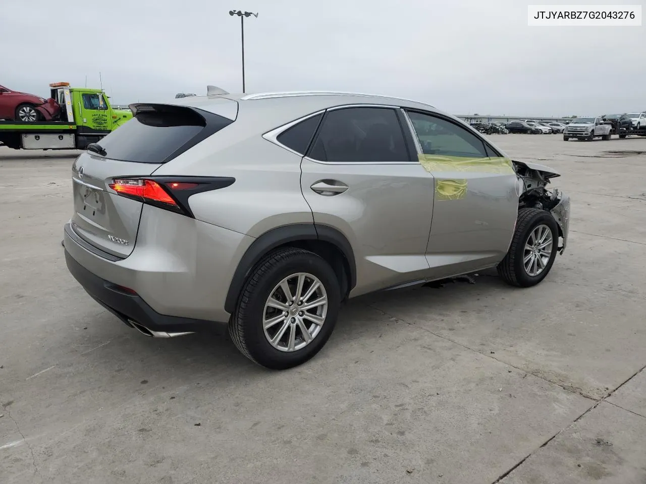 2016 Lexus Nx 200T Base VIN: JTJYARBZ7G2043276 Lot: 79528914