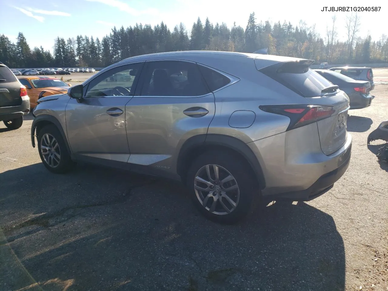 2016 Lexus Nx 300H VIN: JTJBJRBZ1G2040587 Lot: 79770774