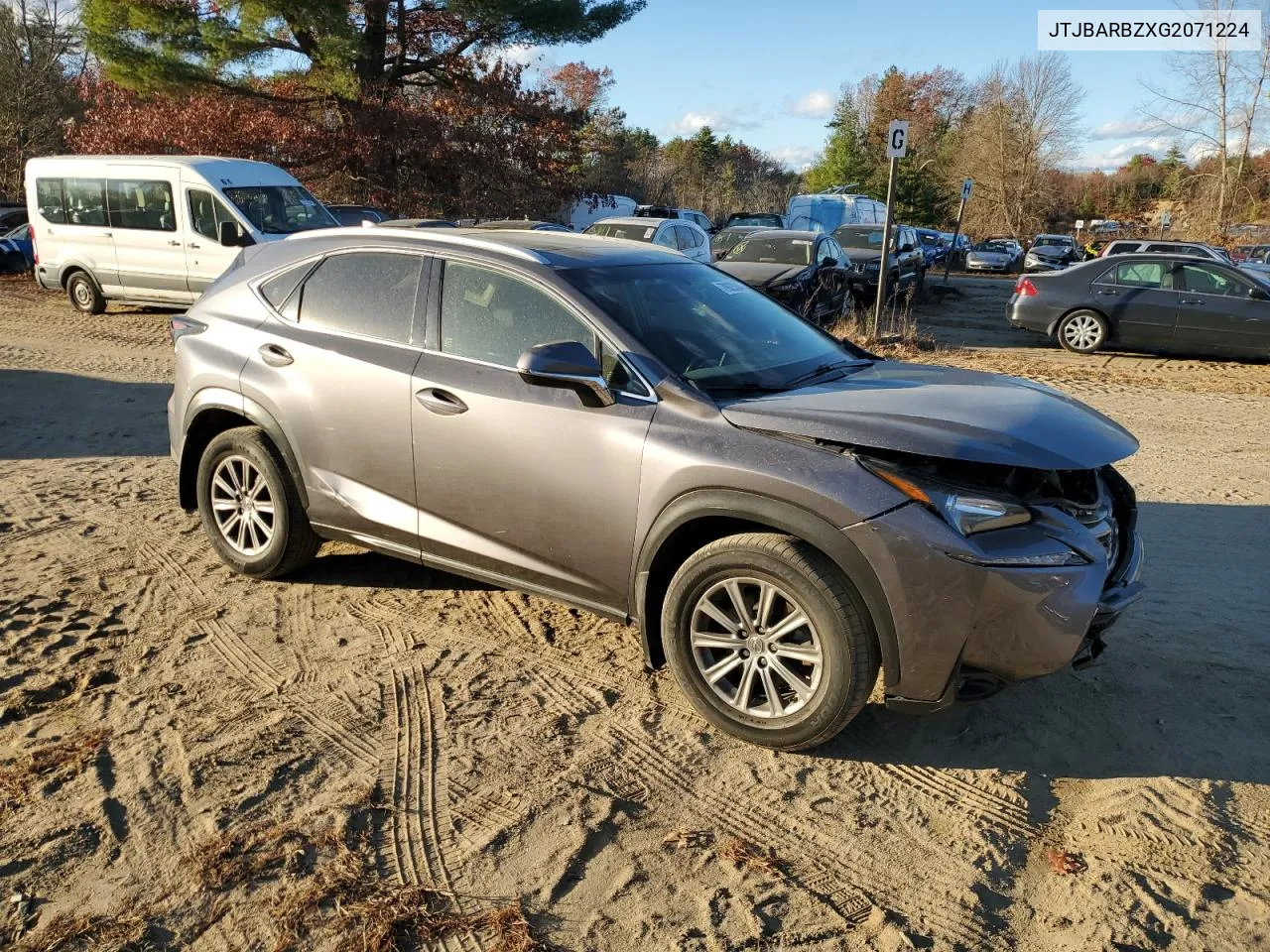 2016 Lexus Nx 200T Base VIN: JTJBARBZXG2071224 Lot: 79823564