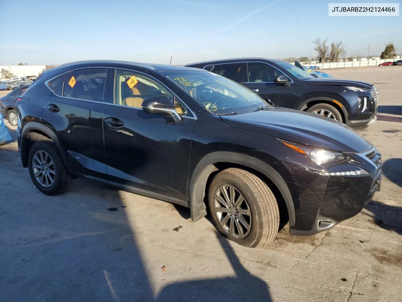 2017 Lexus Nx 200T Base VIN: JTJBARBZ2H2124466 Lot: 37089233