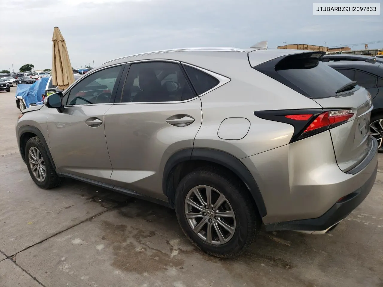 2017 Lexus Nx 200T Base VIN: JTJBARBZ9H2097833 Lot: 52426184