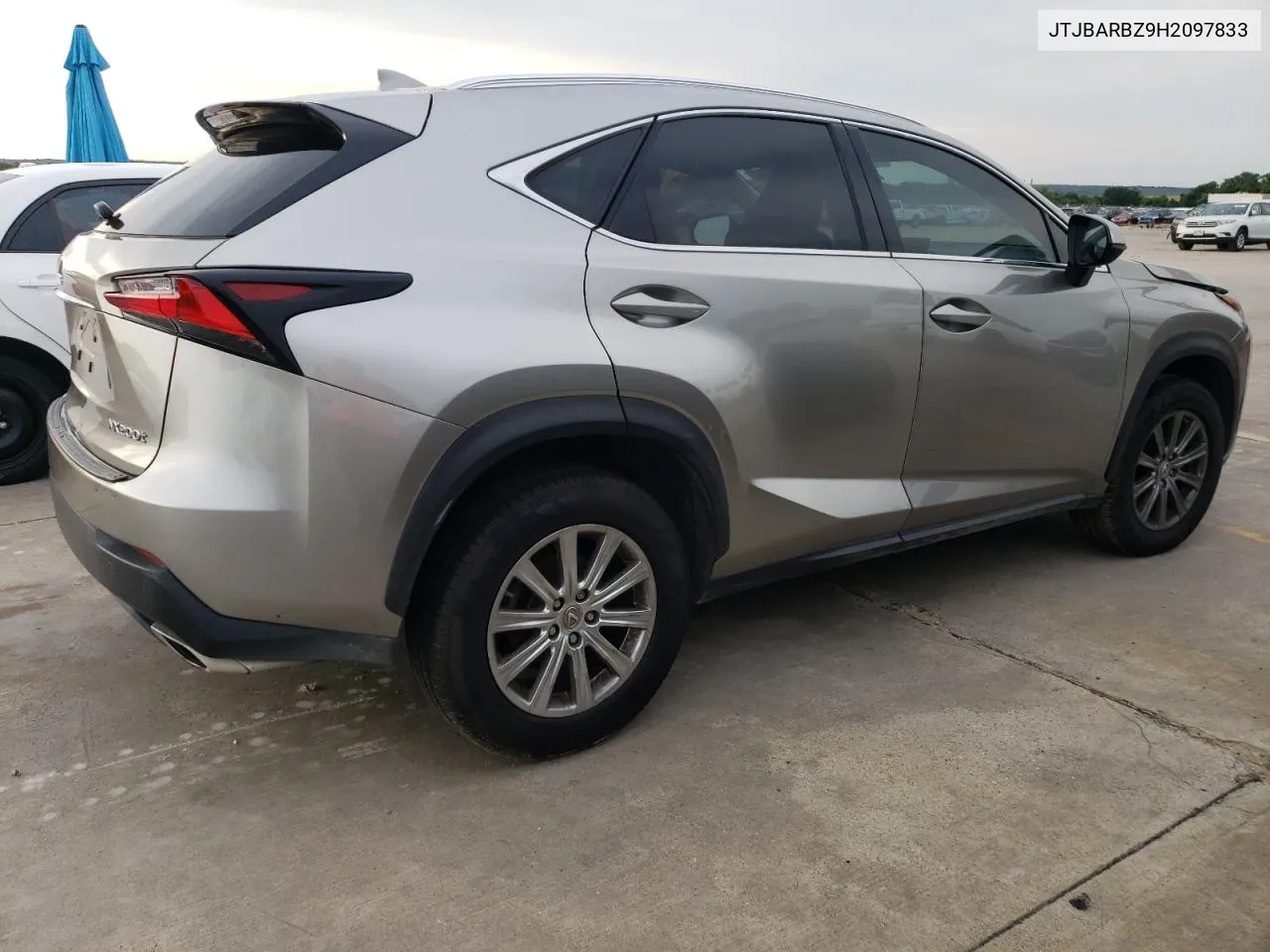 2017 Lexus Nx 200T Base VIN: JTJBARBZ9H2097833 Lot: 52426184