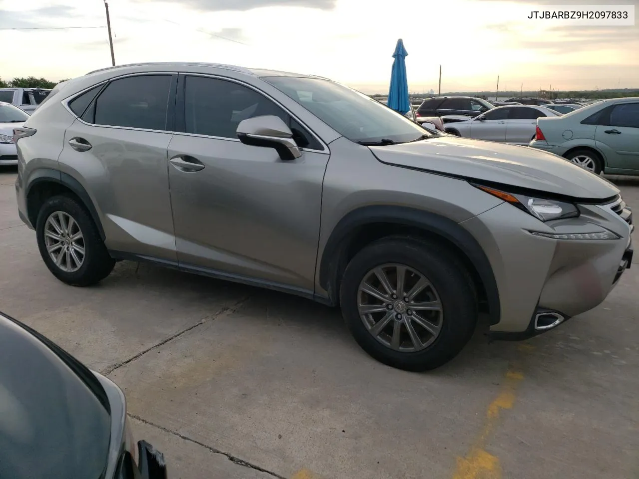 JTJBARBZ9H2097833 2017 Lexus Nx 200T Base