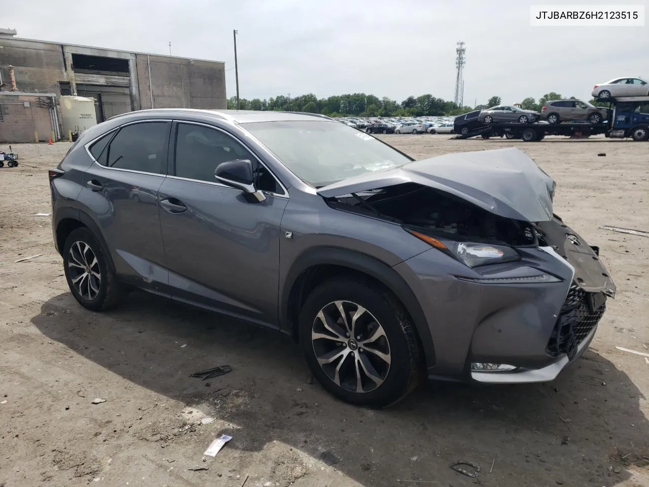 JTJBARBZ6H2123515 2017 Lexus Nx 200T Base