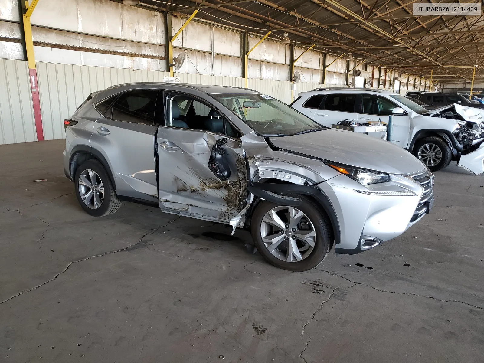 2017 Lexus Nx 200T Base VIN: JTJBARBZ6H2114409 Lot: 54407684