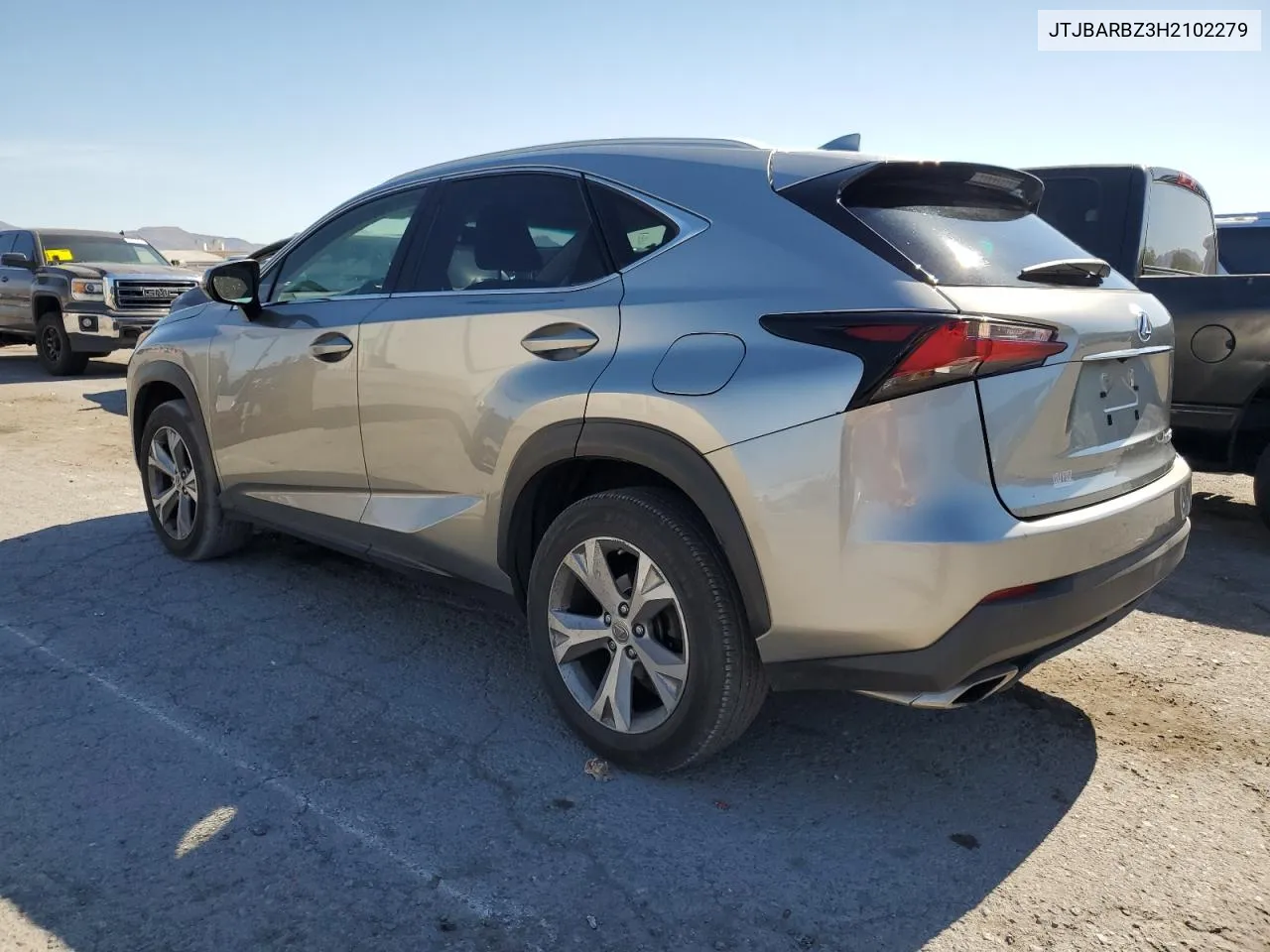 2017 Lexus Nx 200T Base VIN: JTJBARBZ3H2102279 Lot: 55218804