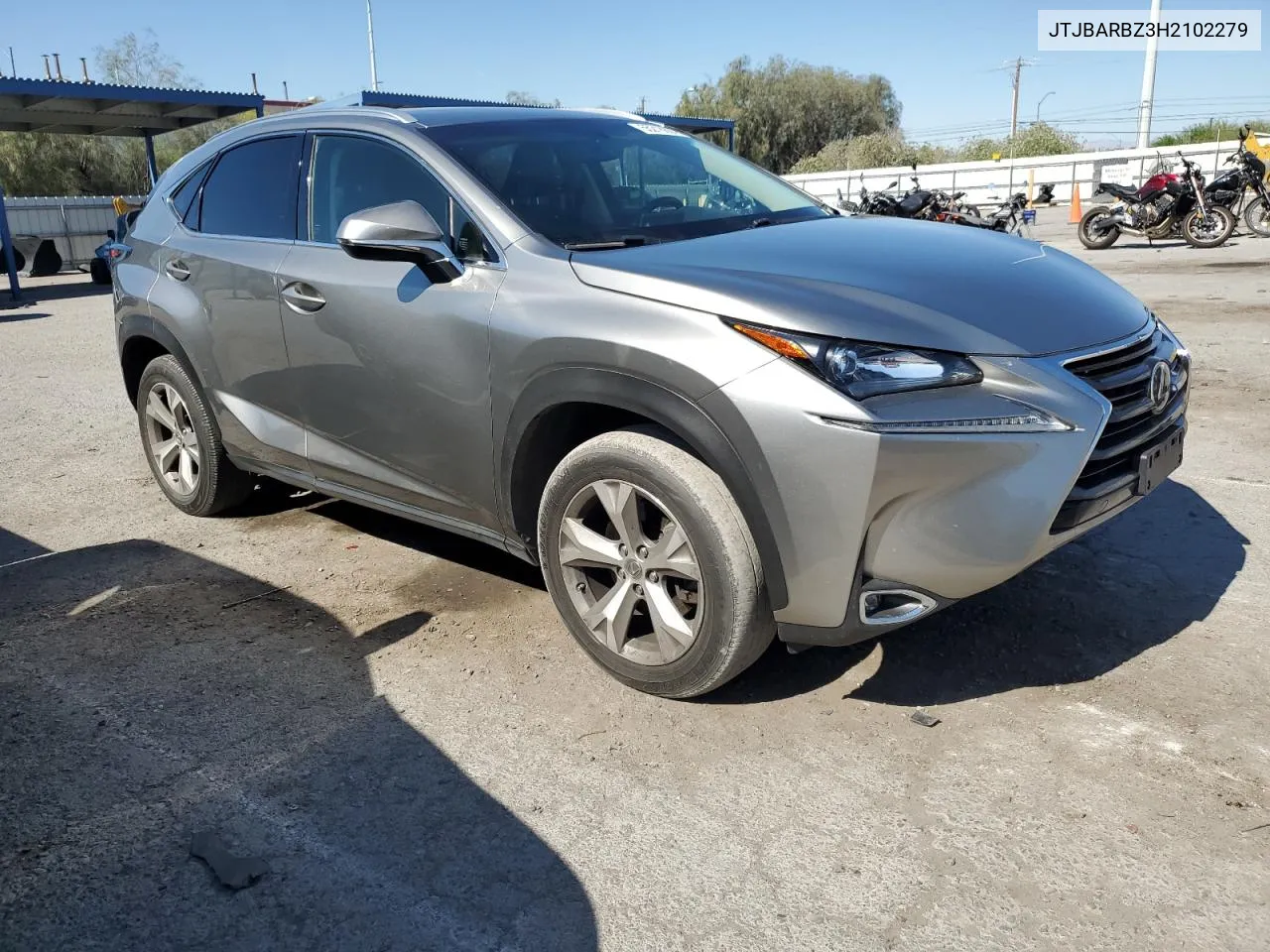 2017 Lexus Nx 200T Base VIN: JTJBARBZ3H2102279 Lot: 55218804