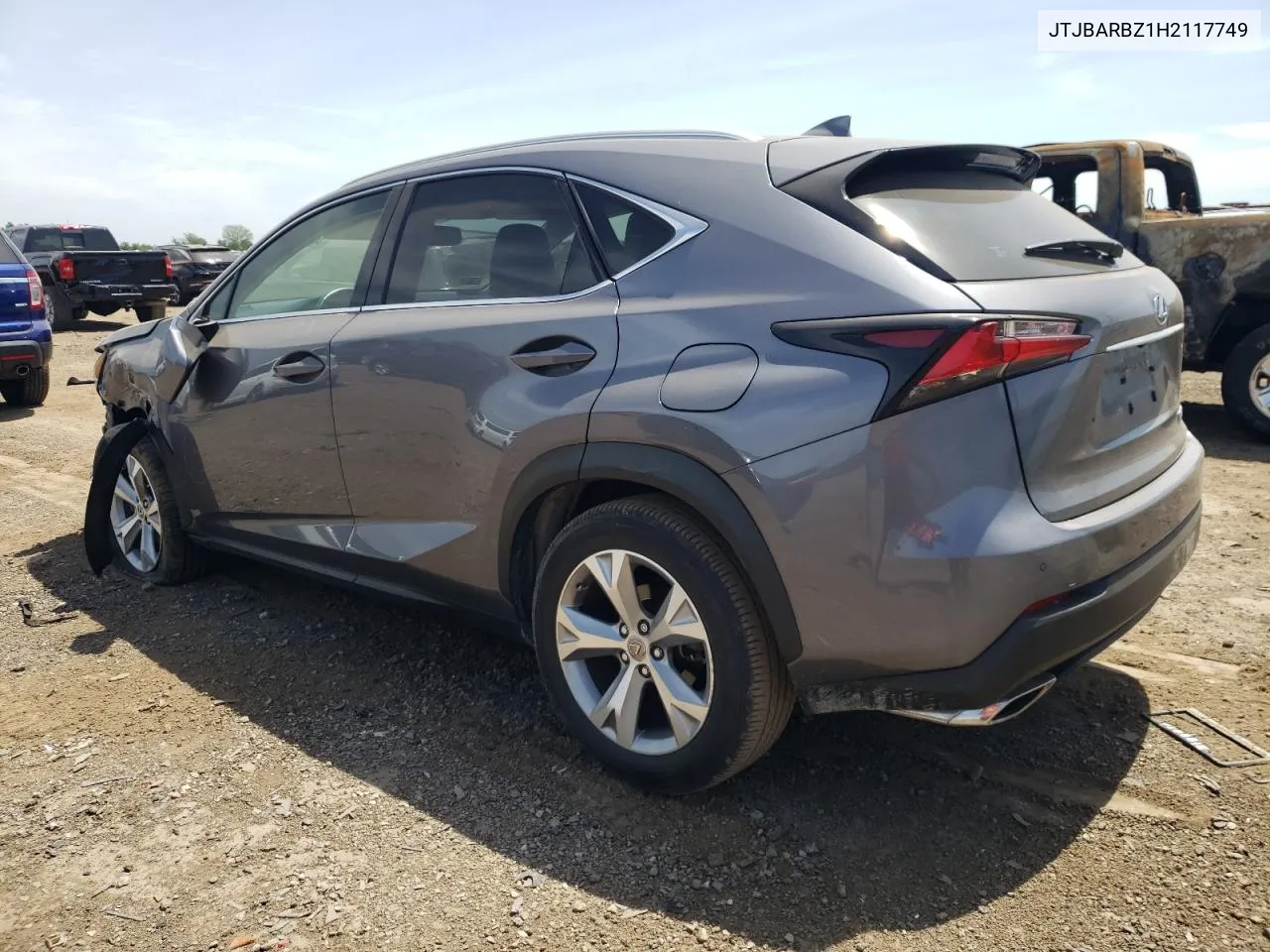 2017 Lexus Nx 200T Base VIN: JTJBARBZ1H2117749 Lot: 56731704