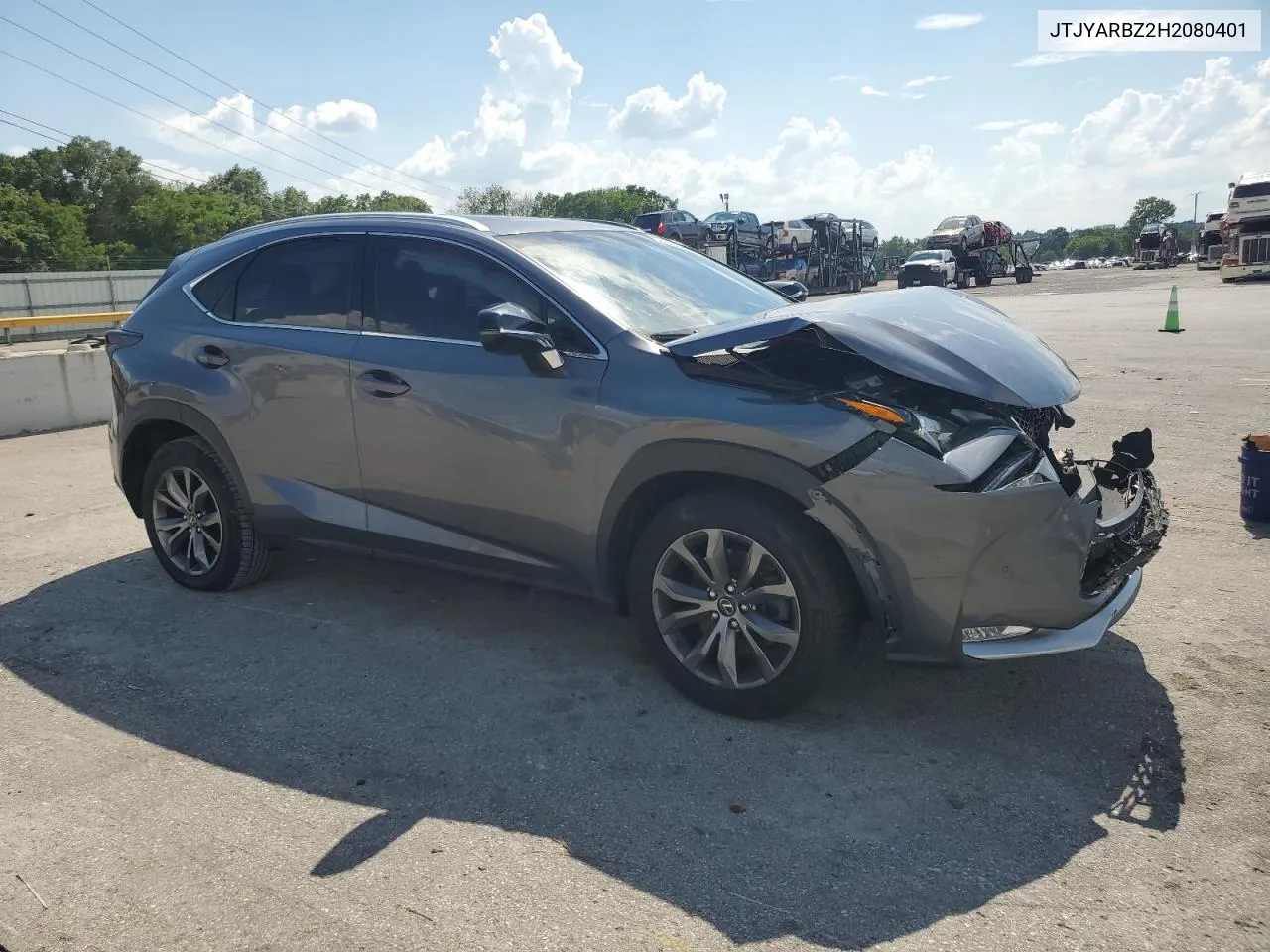 2017 Lexus Nx 200T Base VIN: JTJYARBZ2H2080401 Lot: 57899664