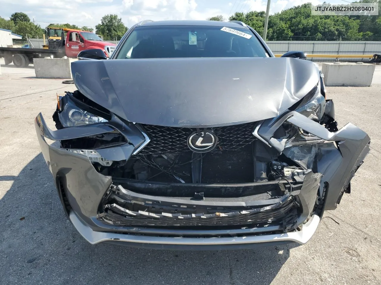 2017 Lexus Nx 200T Base VIN: JTJYARBZ2H2080401 Lot: 57899664