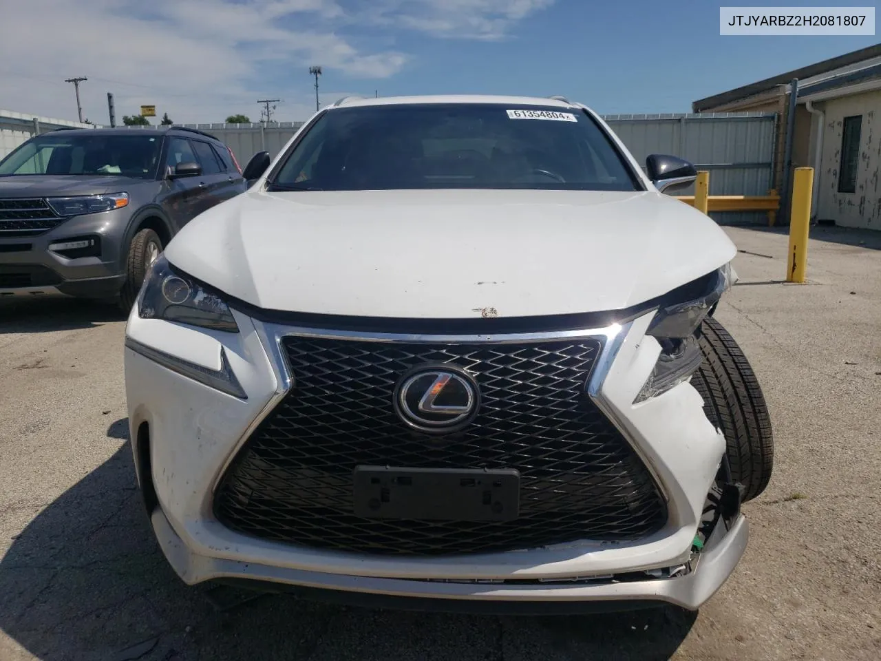 JTJYARBZ2H2081807 2017 Lexus Nx 200T Base