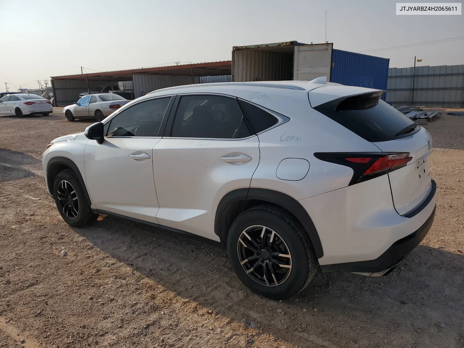 2017 Lexus Nx 200T Base VIN: JTJYARBZ4H2065611 Lot: 64637194