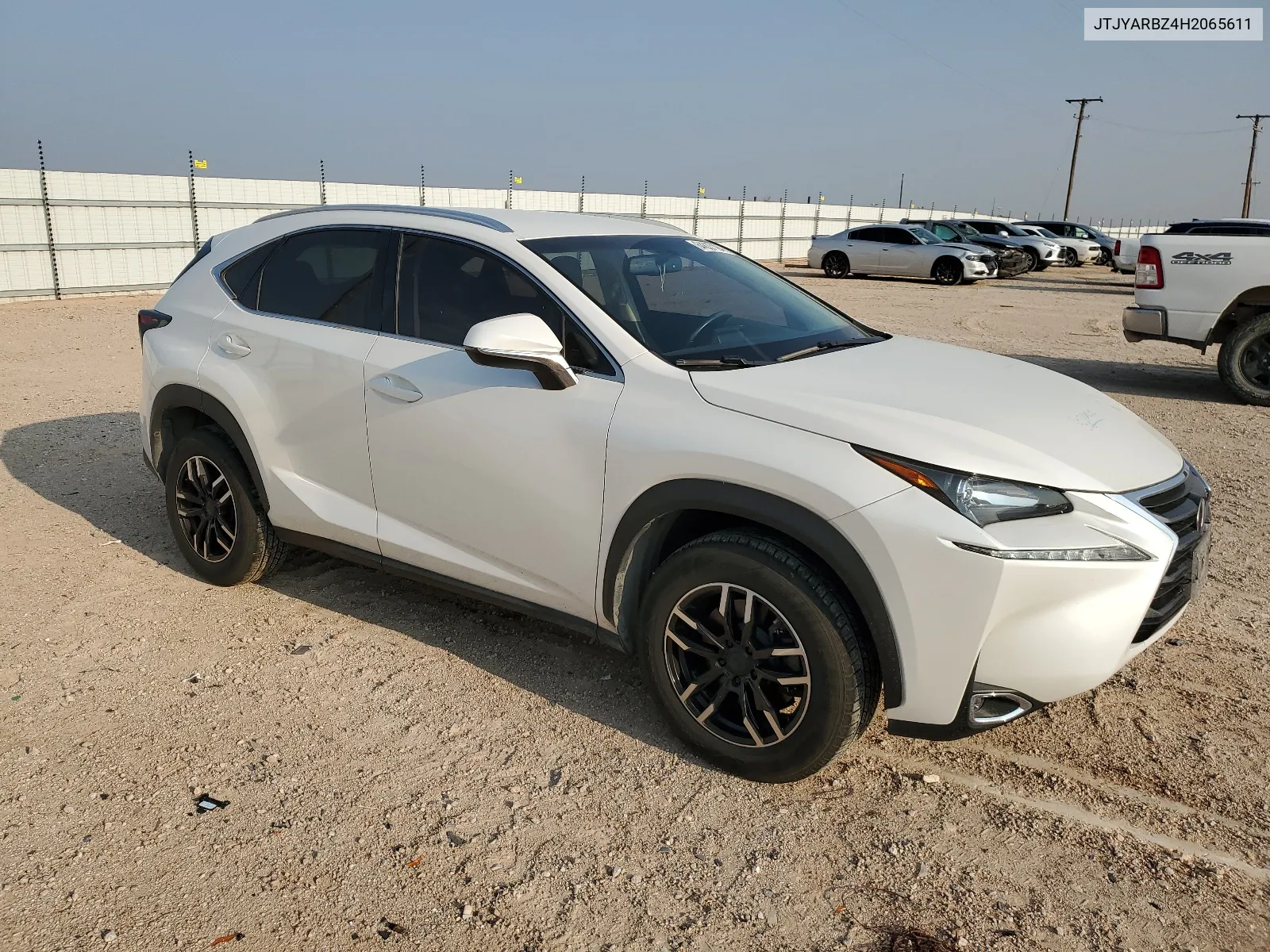 2017 Lexus Nx 200T Base VIN: JTJYARBZ4H2065611 Lot: 64637194