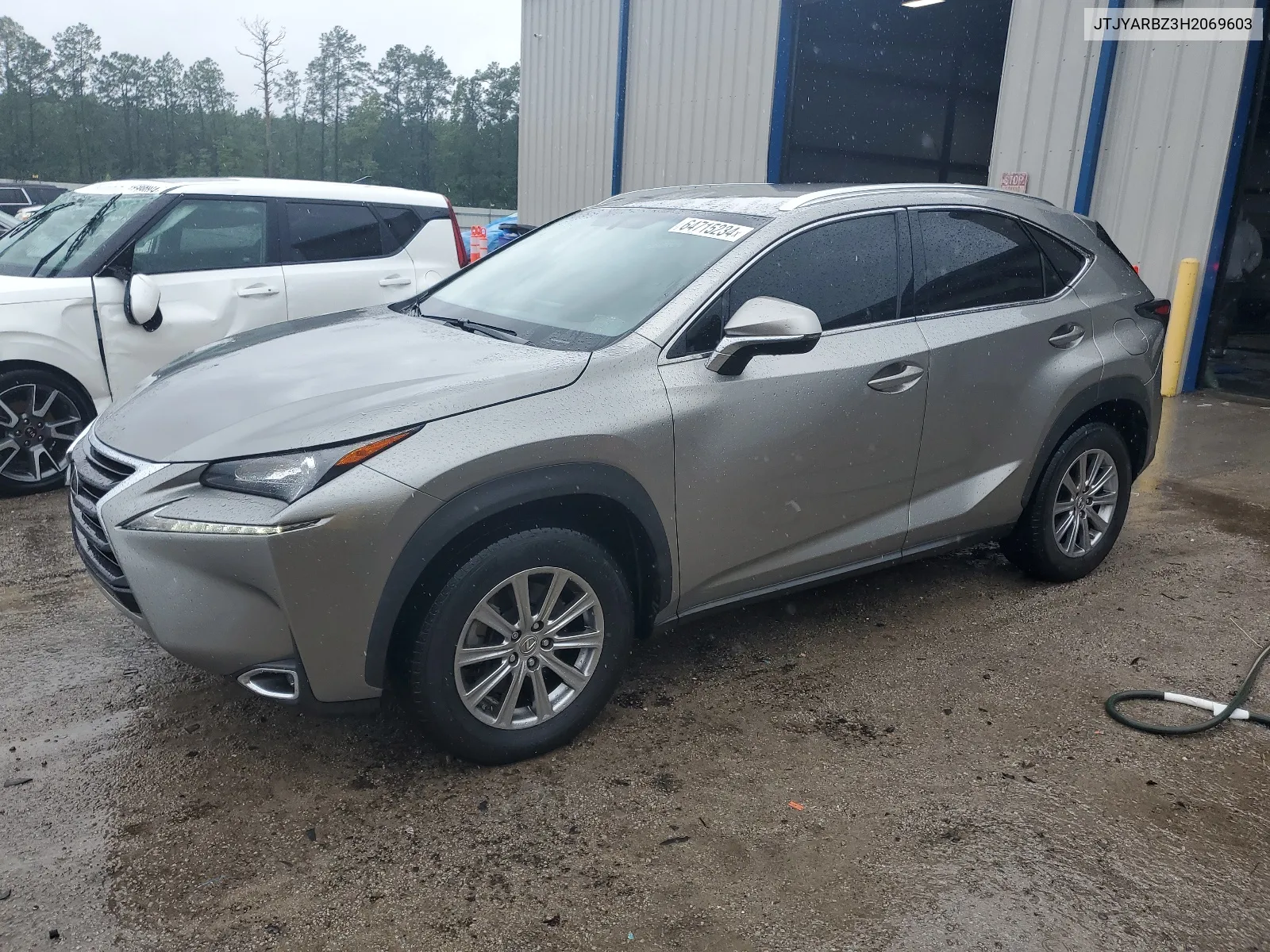 2017 Lexus Nx 200T Base VIN: JTJYARBZ3H2069603 Lot: 64715234