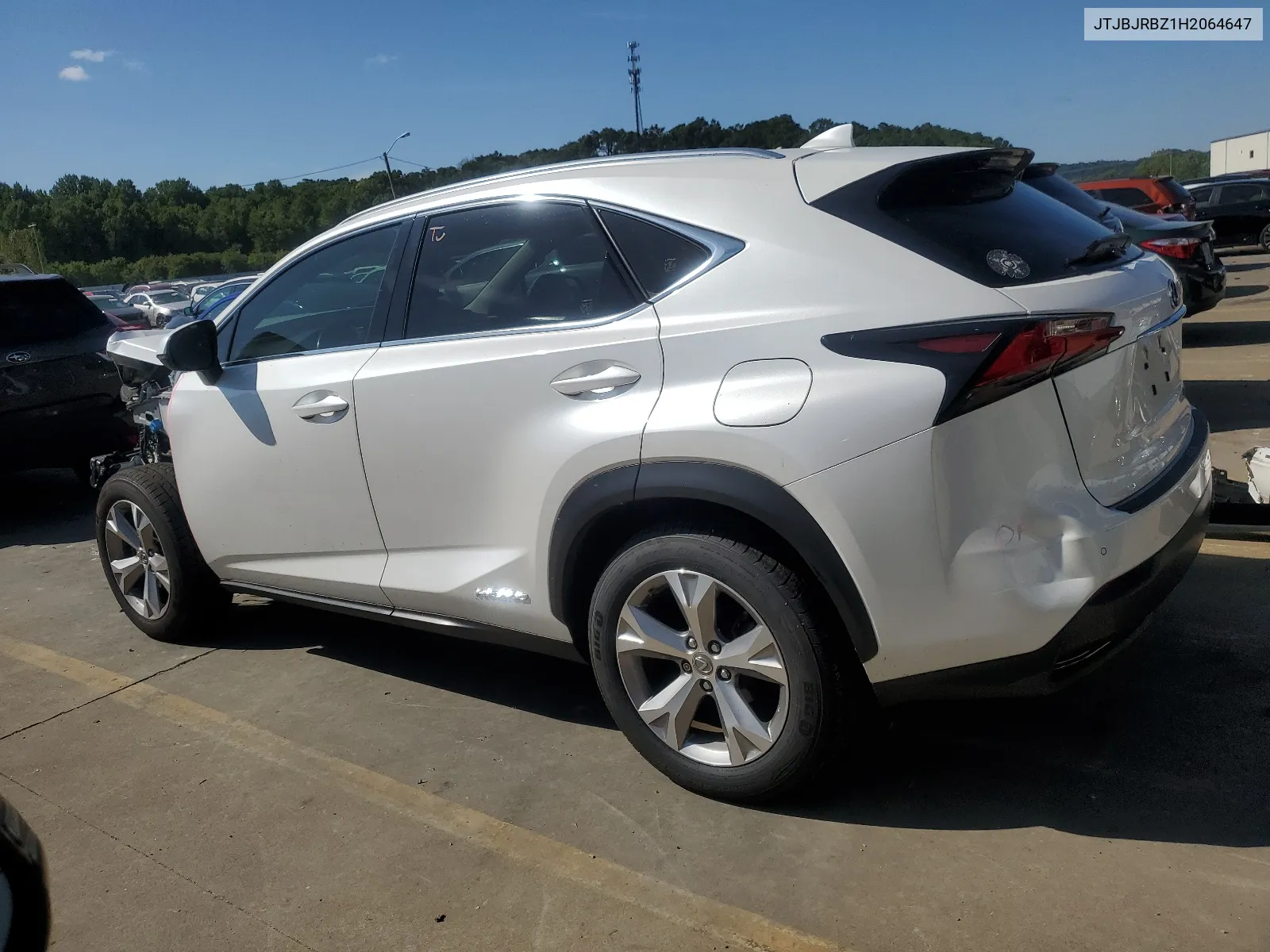 2017 Lexus Nx 300H VIN: JTJBJRBZ1H2064647 Lot: 65437224