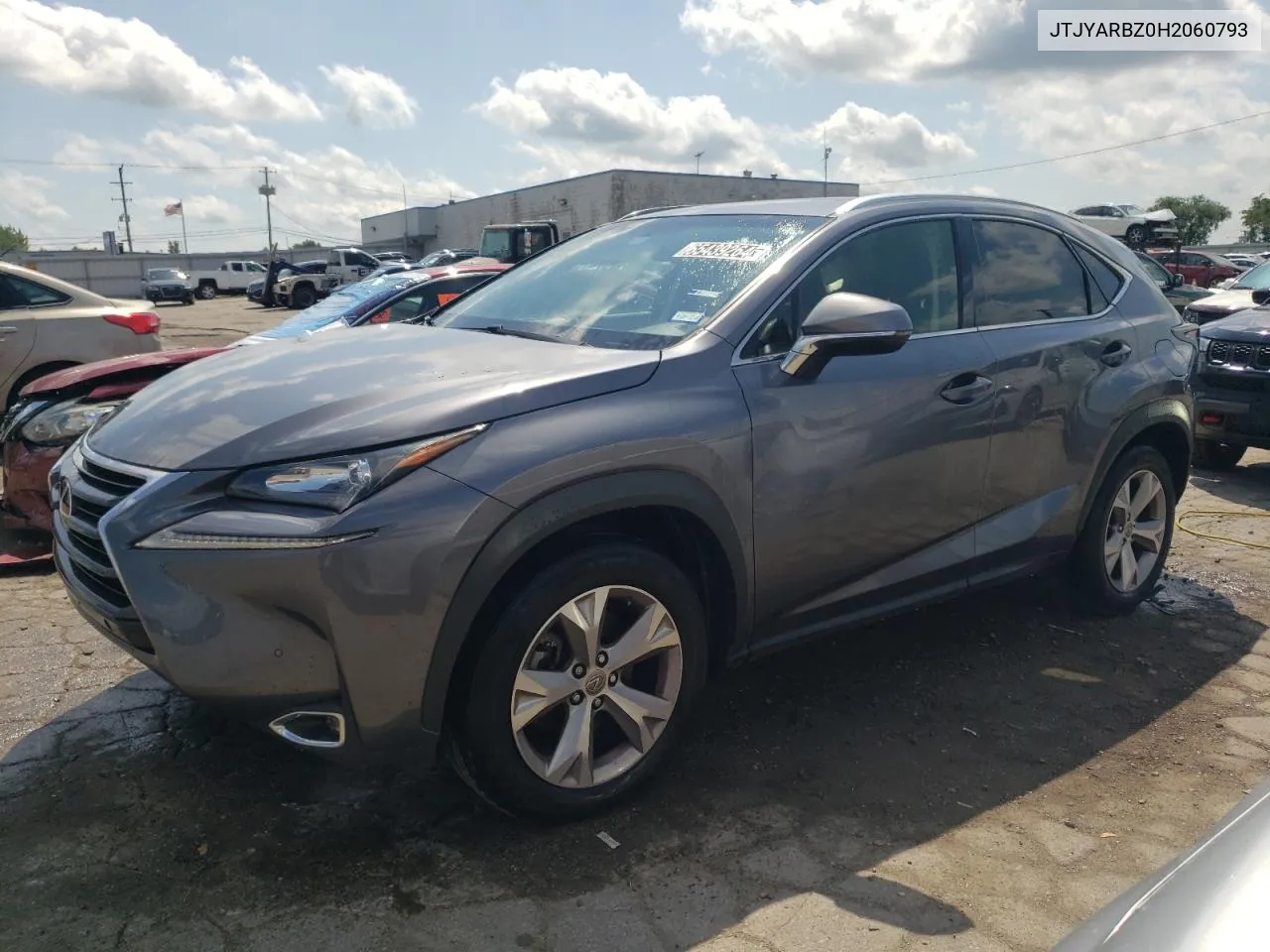 2017 Lexus Nx 200T Base VIN: JTJYARBZ0H2060793 Lot: 65439264