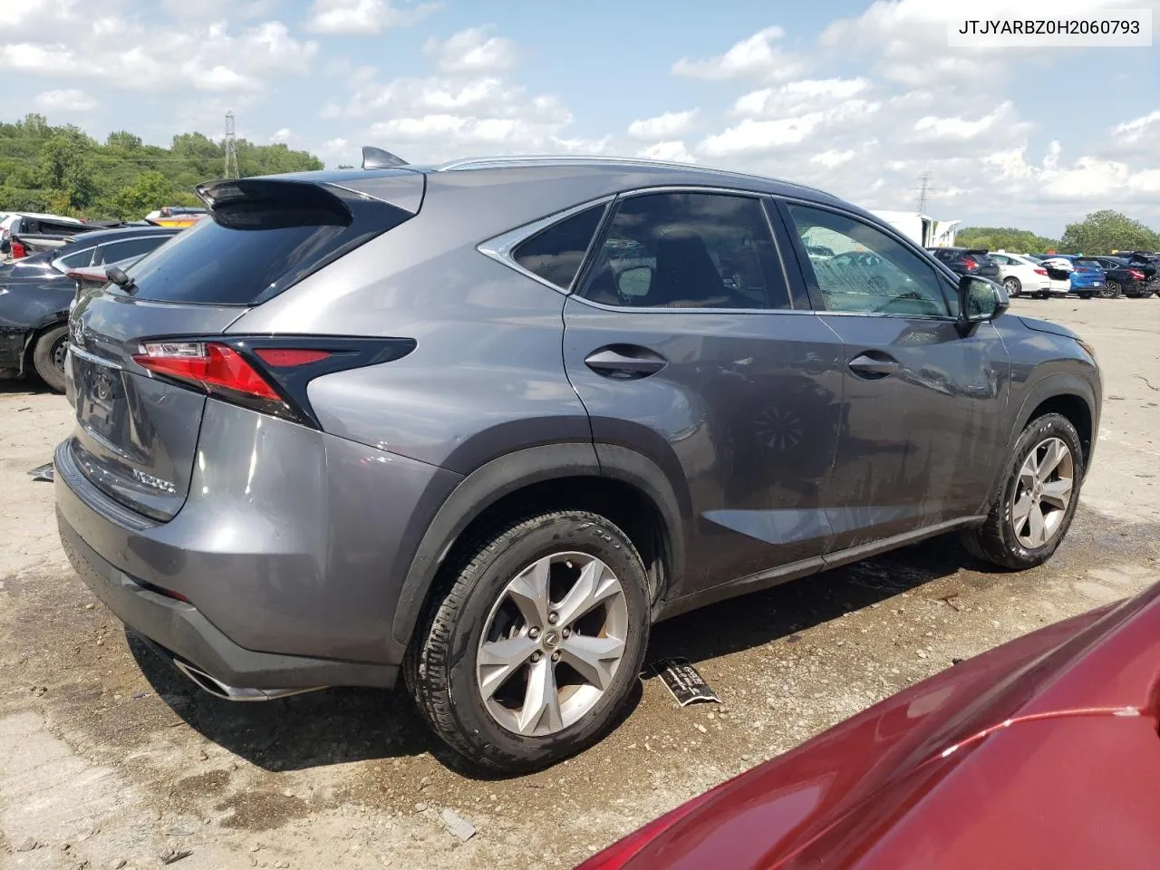 2017 Lexus Nx 200T Base VIN: JTJYARBZ0H2060793 Lot: 65439264