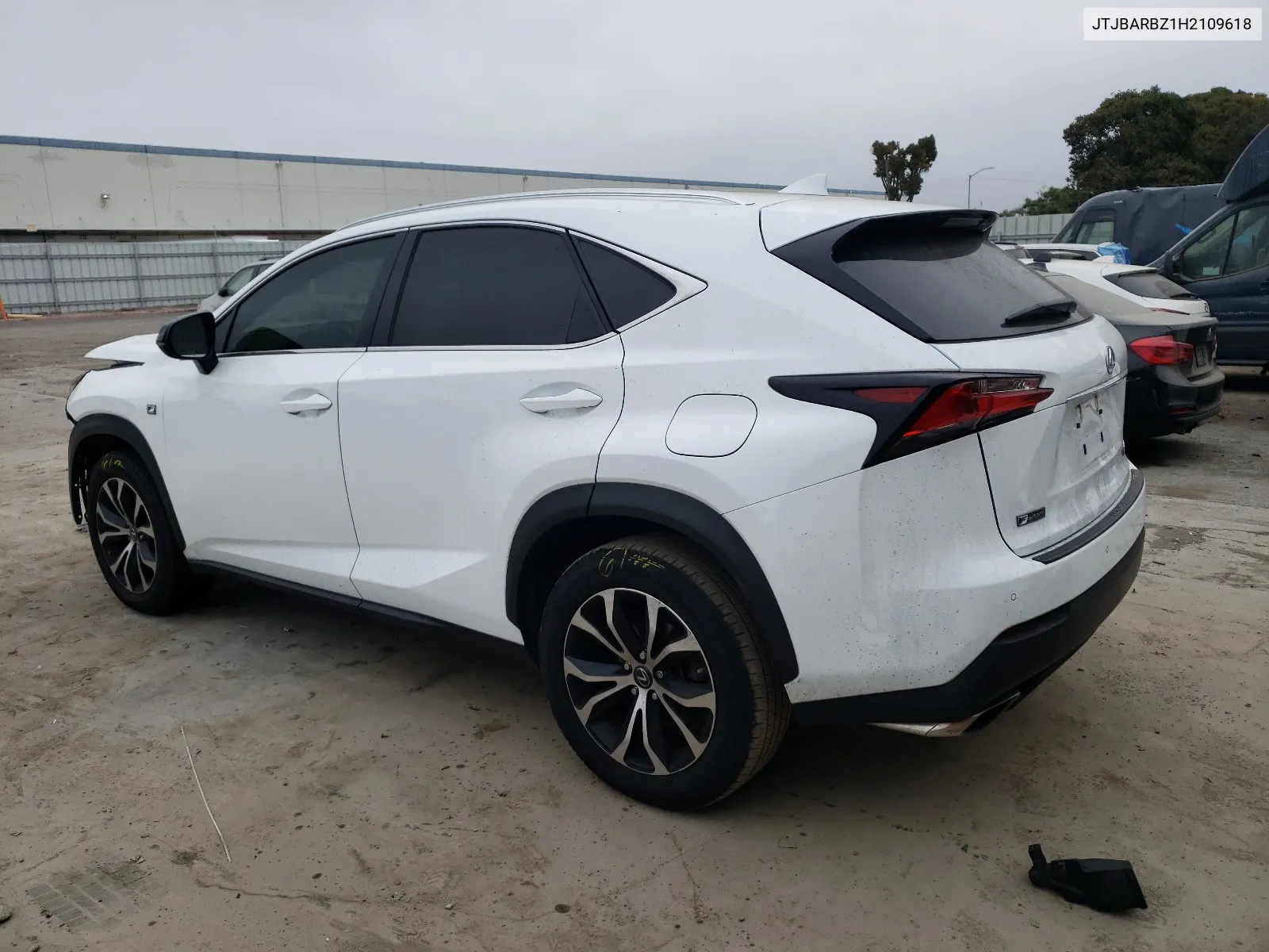 2017 Lexus Nx 200T Base VIN: JTJBARBZ1H2109618 Lot: 66143744