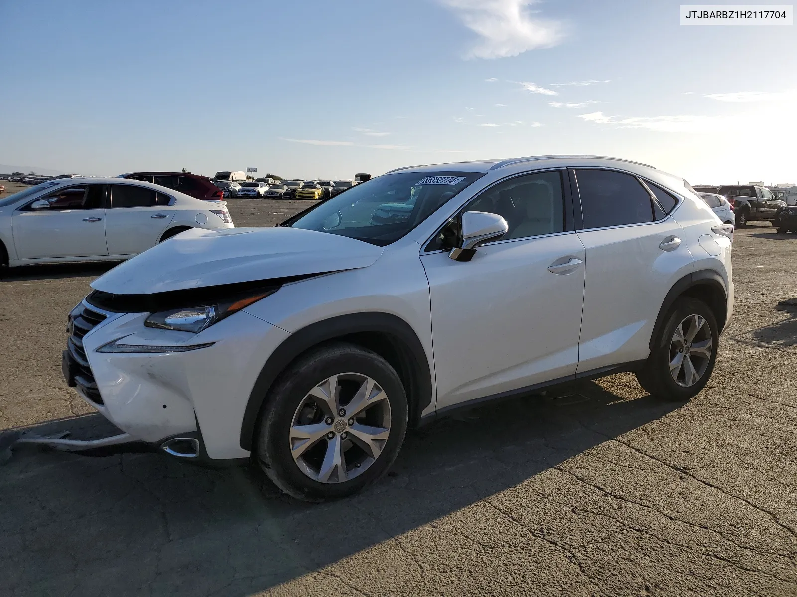 JTJBARBZ1H2117704 2017 Lexus Nx 200T Base