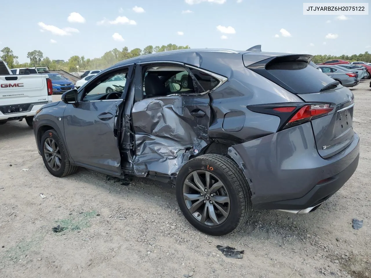 2017 Lexus Nx 200T Base VIN: JTJYARBZ6H2075122 Lot: 66379154