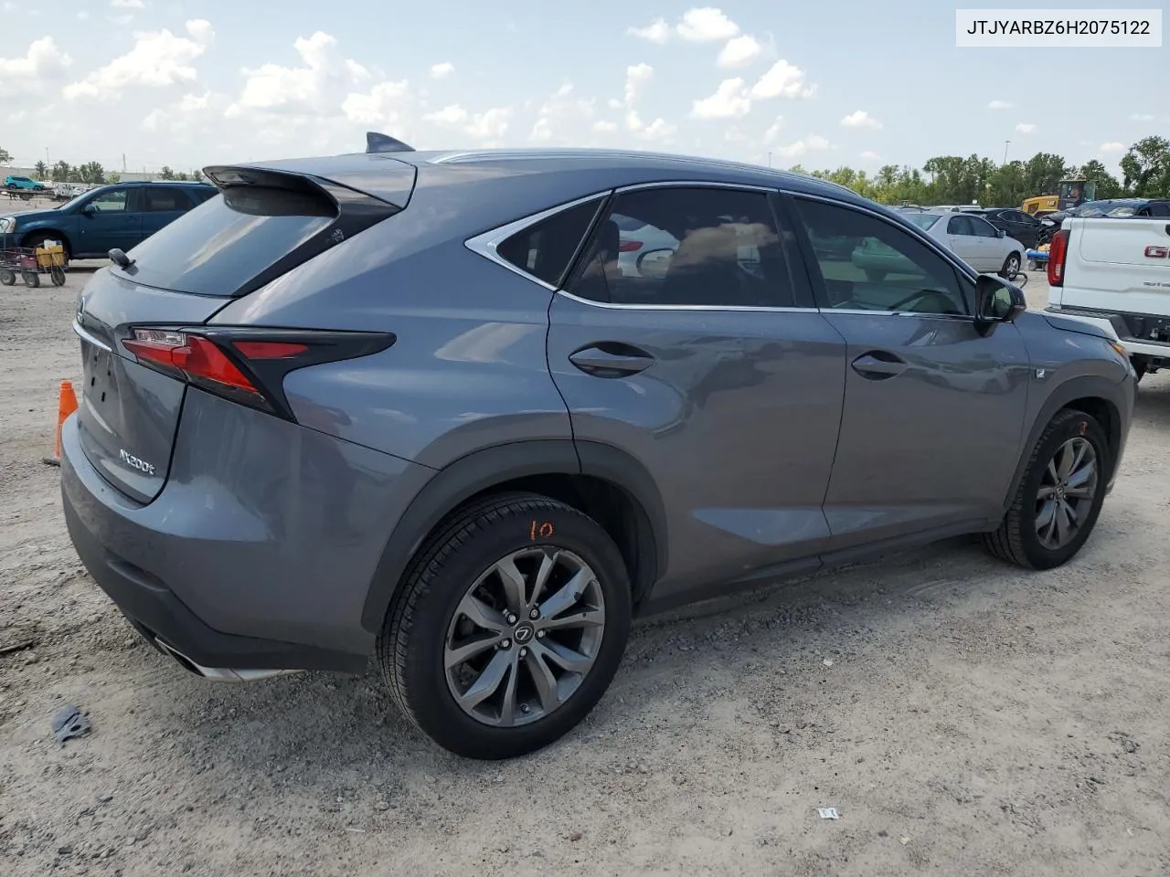 2017 Lexus Nx 200T Base VIN: JTJYARBZ6H2075122 Lot: 66379154