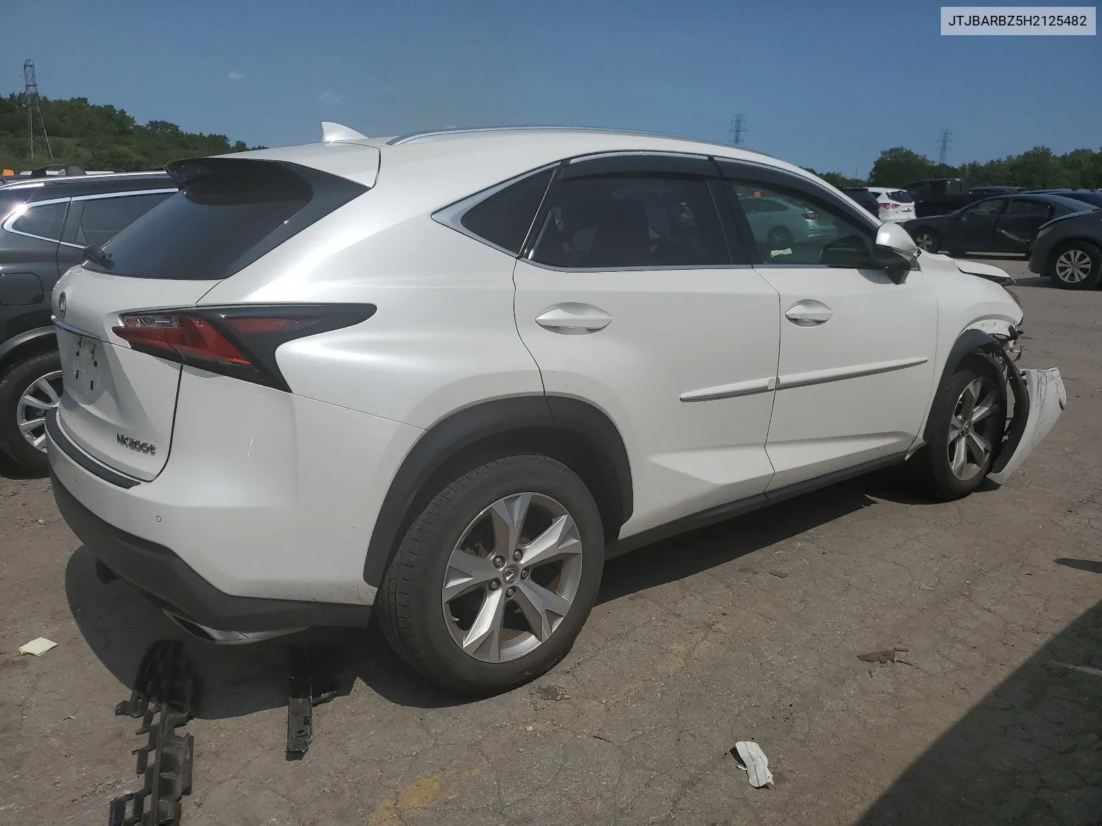 2017 Lexus Nx 200T Base VIN: JTJBARBZ5H2125482 Lot: 67142394