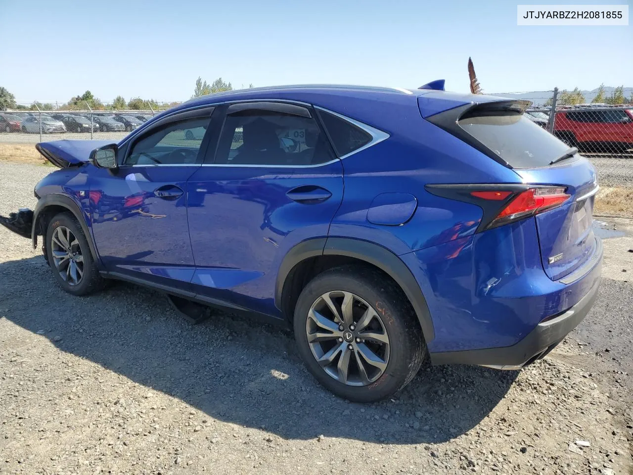 2017 Lexus Nx 200T Base VIN: JTJYARBZ2H2081855 Lot: 68653794