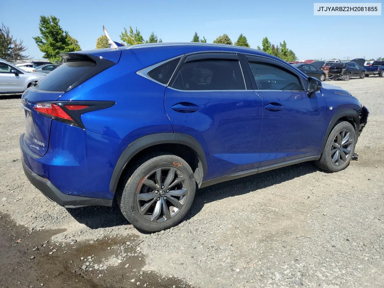 2017 Lexus Nx 200T Base VIN: JTJYARBZ2H2081855 Lot: 68653794