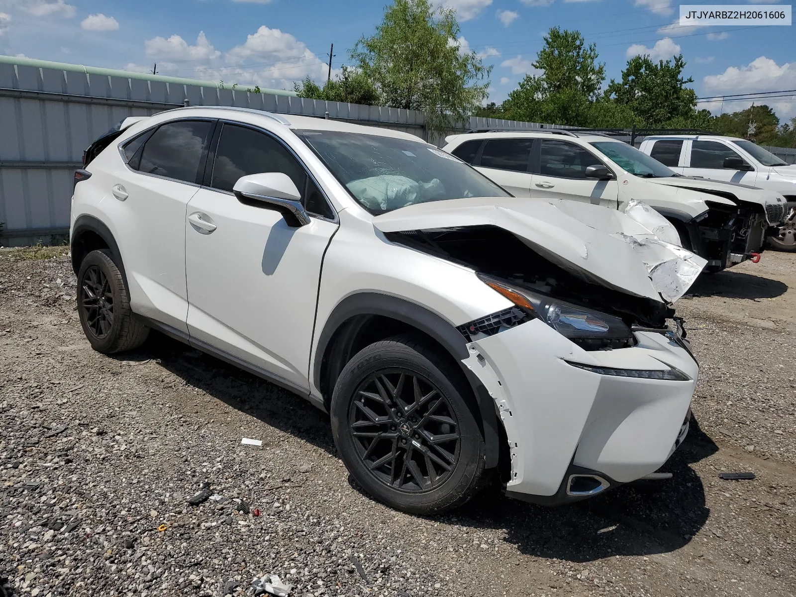 2017 Lexus Nx 200T Base VIN: JTJYARBZ2H2061606 Lot: 68754864