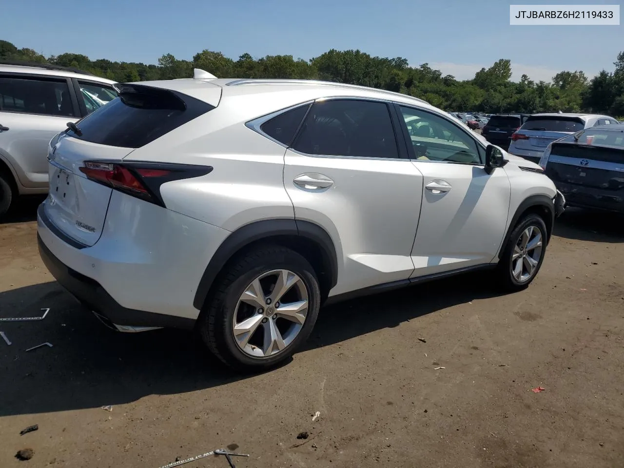 2017 Lexus Nx 200T Base VIN: JTJBARBZ6H2119433 Lot: 69230564