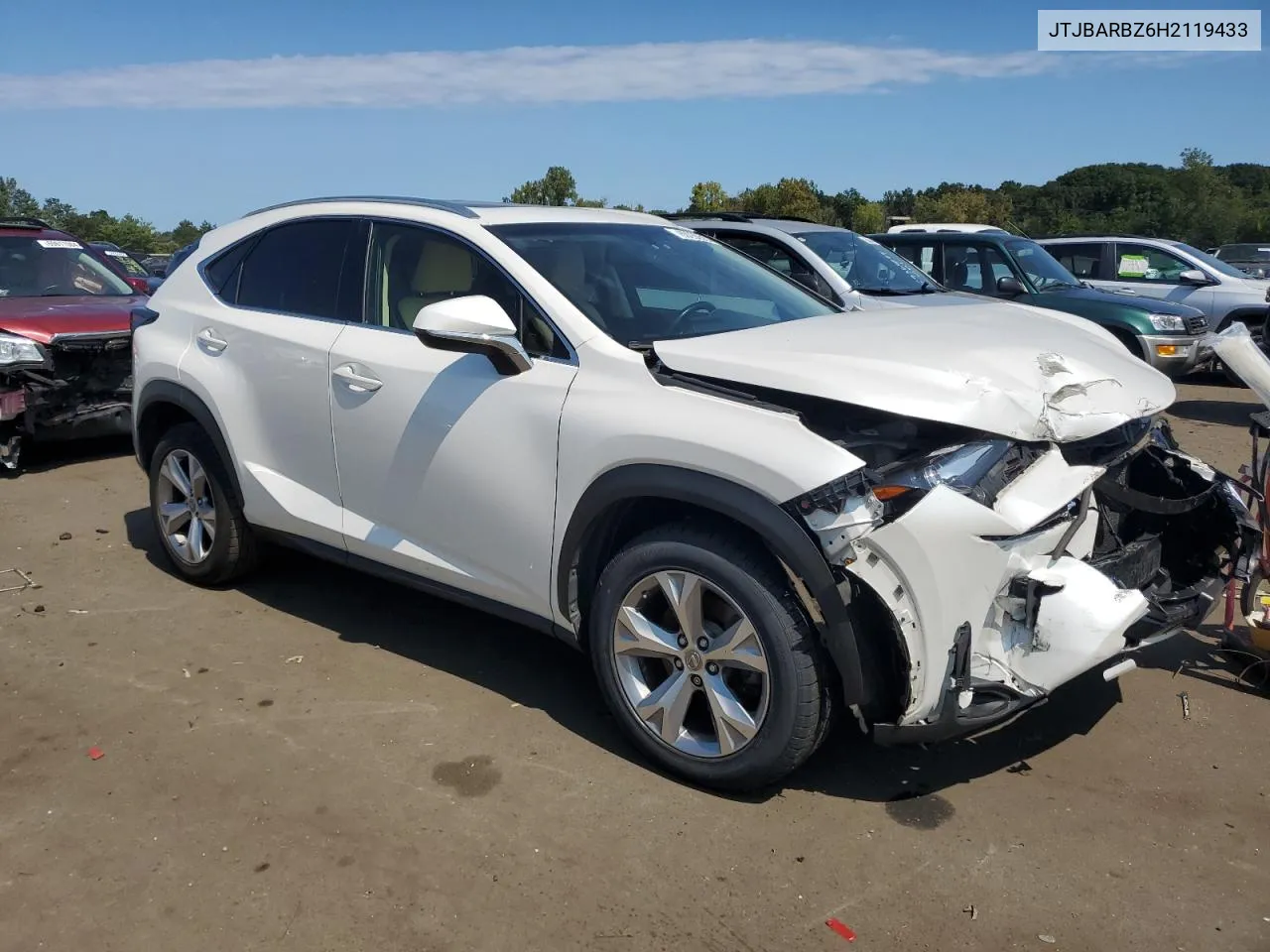 2017 Lexus Nx 200T Base VIN: JTJBARBZ6H2119433 Lot: 69230564