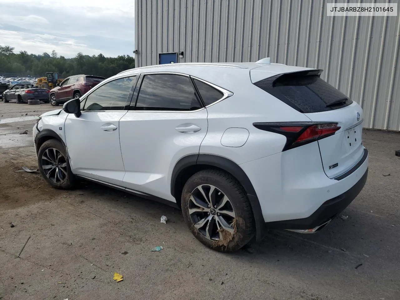 JTJBARBZ8H2101645 2017 Lexus Nx 200T Base