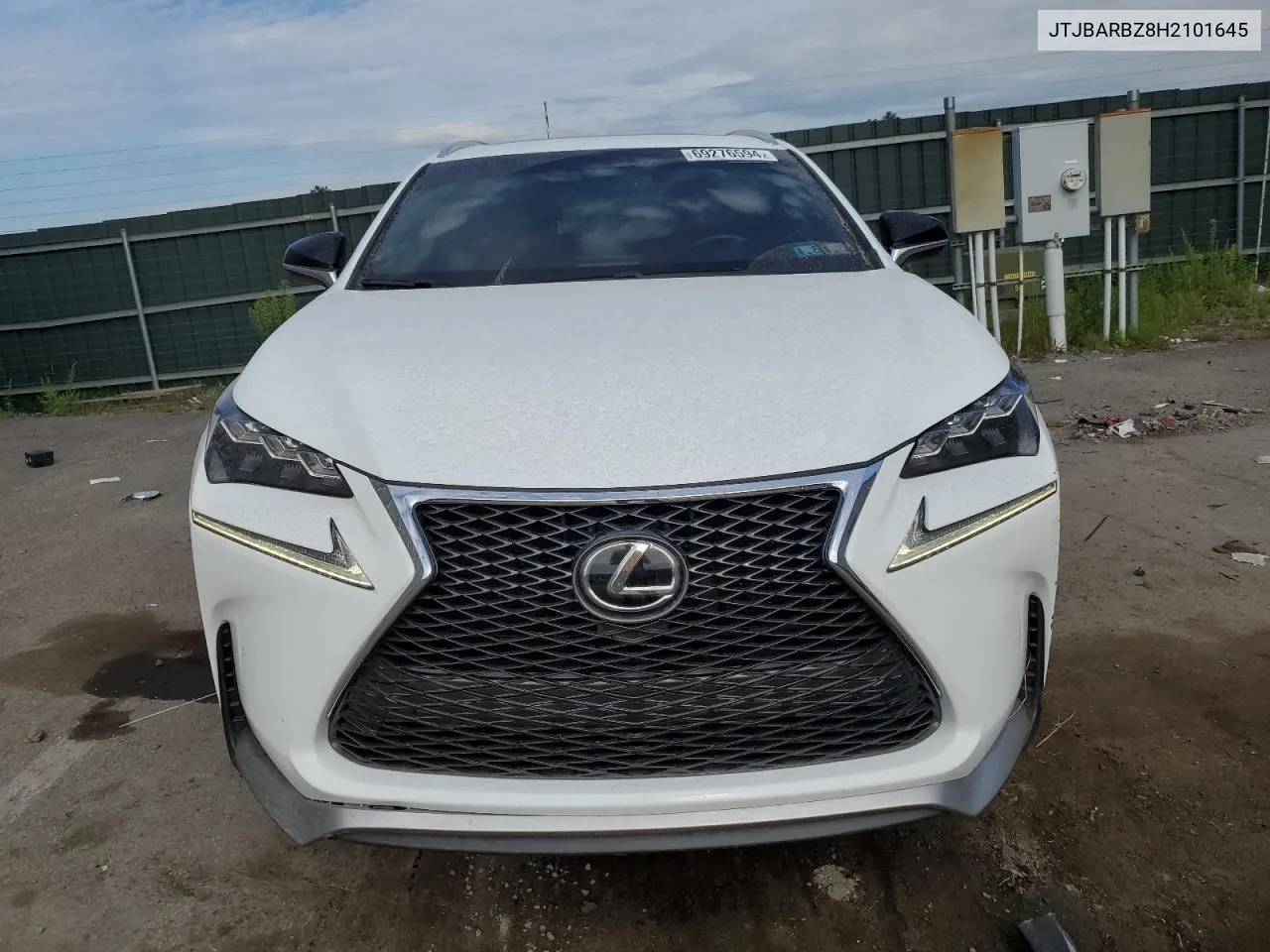 2017 Lexus Nx 200T Base VIN: JTJBARBZ8H2101645 Lot: 69276594