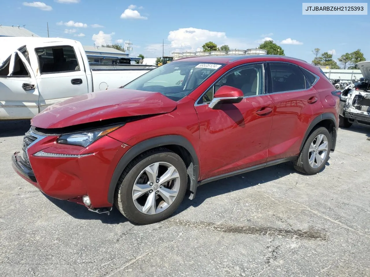 2017 Lexus Nx 200T Base VIN: JTJBARBZ6H2125393 Lot: 69535124