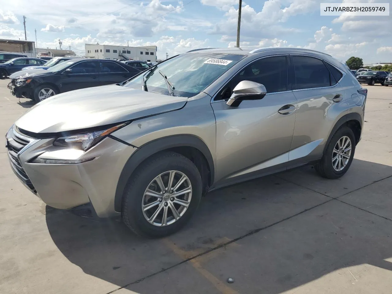 JTJYARBZ3H2059749 2017 Lexus Nx 200T Base