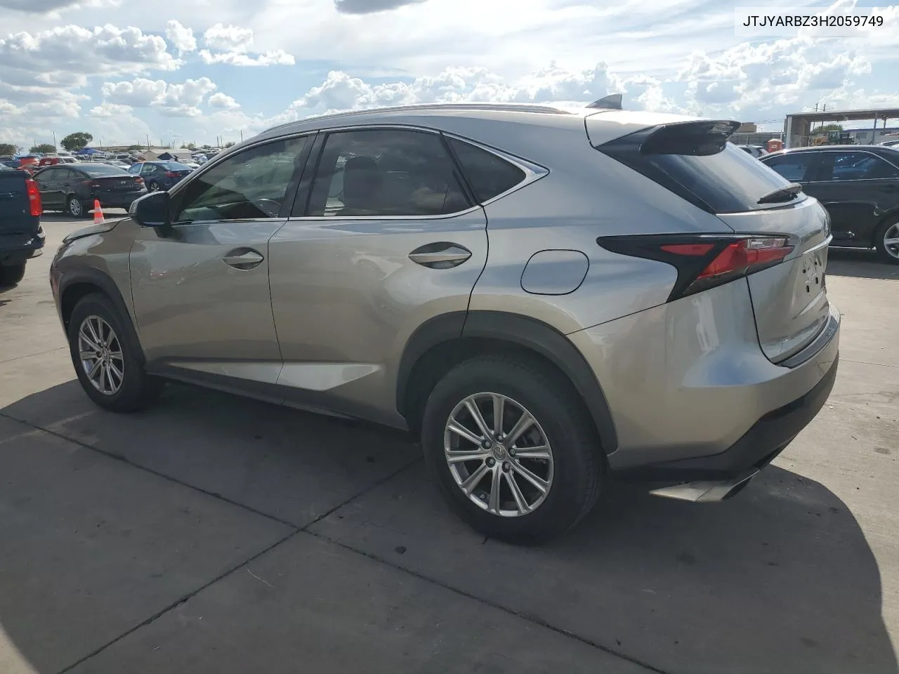 JTJYARBZ3H2059749 2017 Lexus Nx 200T Base