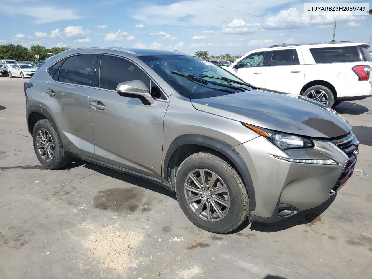 JTJYARBZ3H2059749 2017 Lexus Nx 200T Base