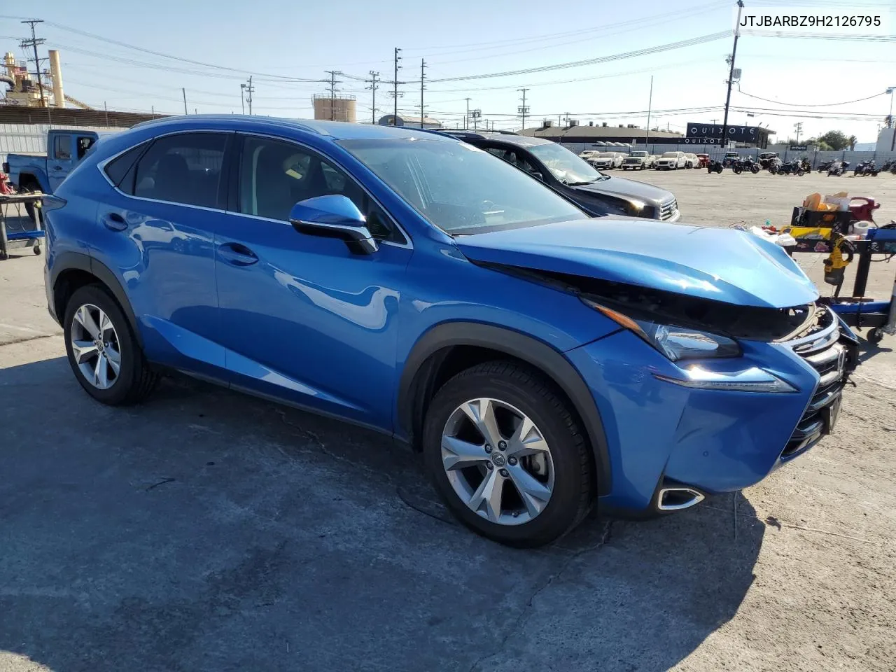 2017 Lexus Nx 200T Base VIN: JTJBARBZ9H2126795 Lot: 70878364