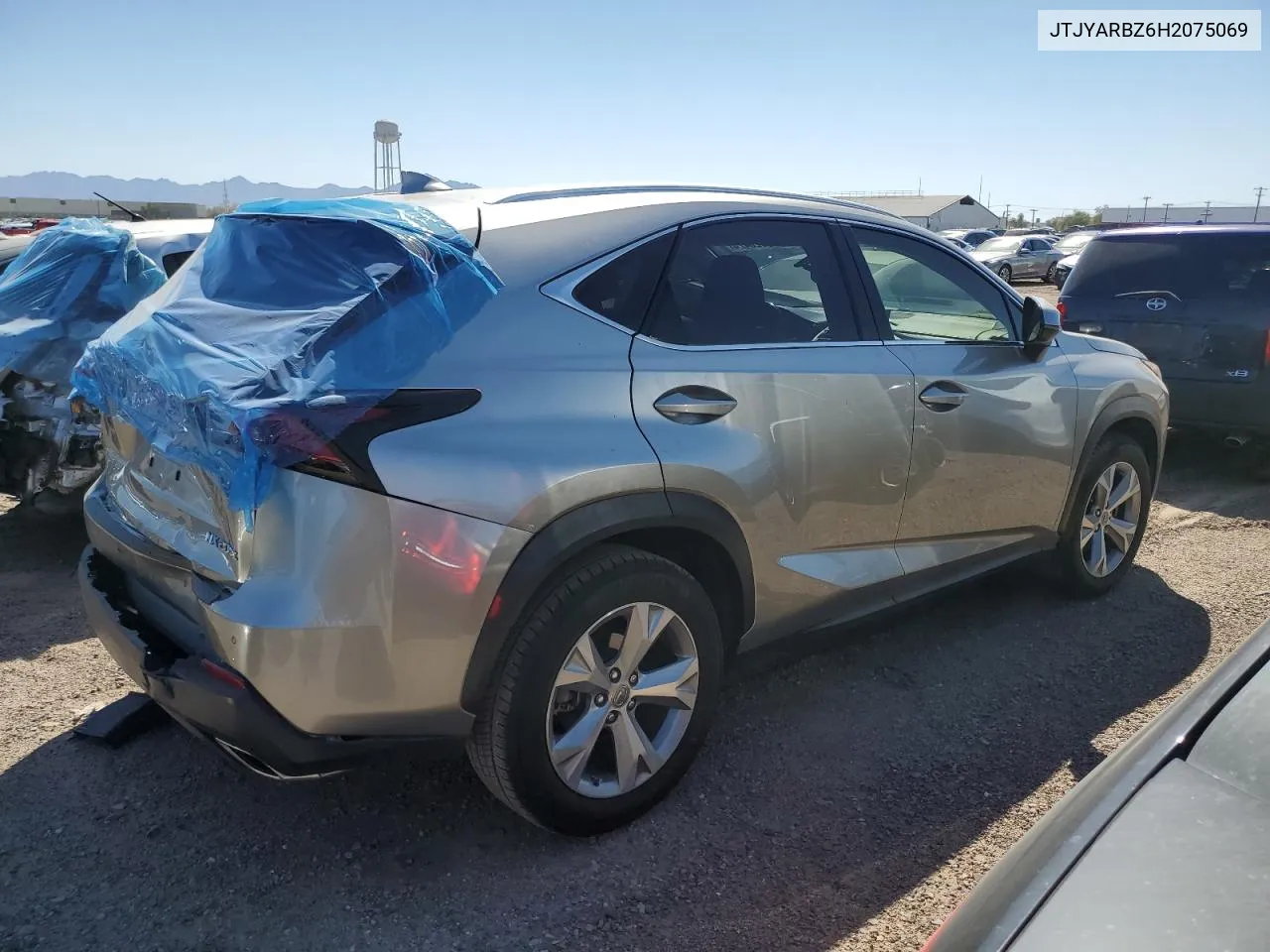 2017 Lexus Nx 200T Base VIN: JTJYARBZ6H2075069 Lot: 70926424