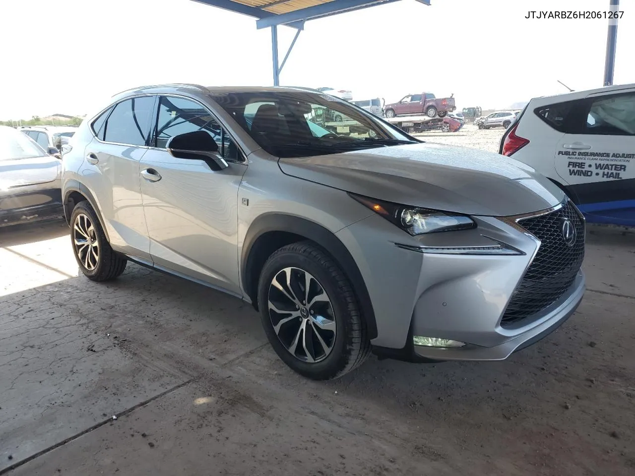 2017 Lexus Nx 200T Base VIN: JTJYARBZ6H2061267 Lot: 70971474