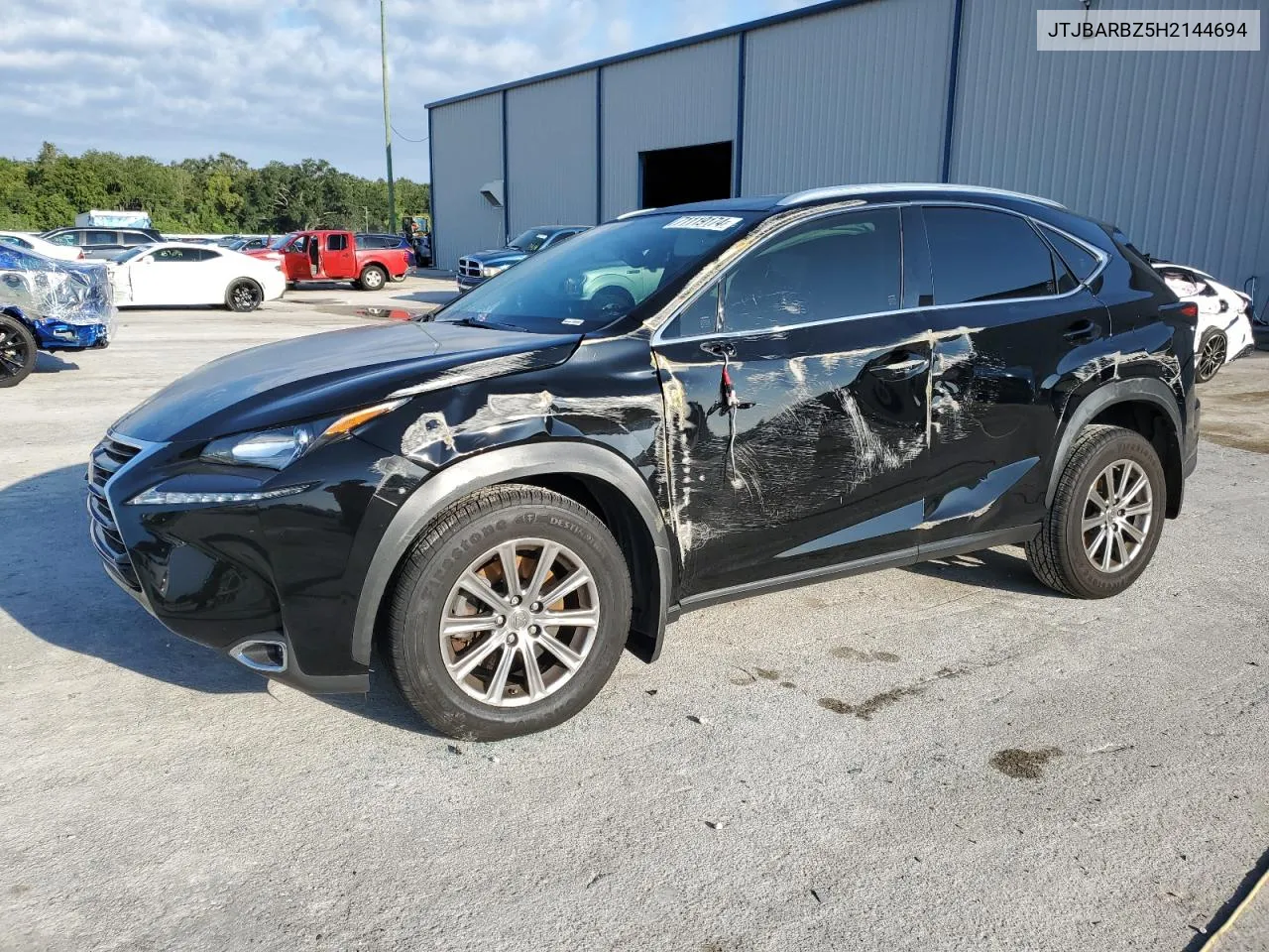 2017 Lexus Nx 200T Base VIN: JTJBARBZ5H2144694 Lot: 71119174