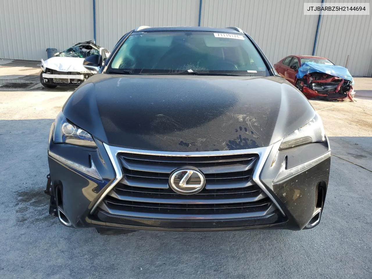 2017 Lexus Nx 200T Base VIN: JTJBARBZ5H2144694 Lot: 71119174