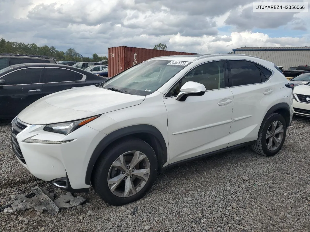 2017 Lexus Nx 200T Base VIN: JTJYARBZ4H2056066 Lot: 71301774